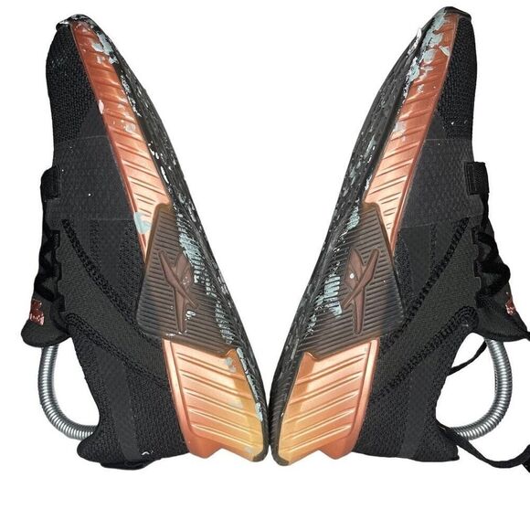 Reebok Women's Flashfilm 2.0 Running Shoes in Black / Rose Gold Size 8 - Picture 6 of 9